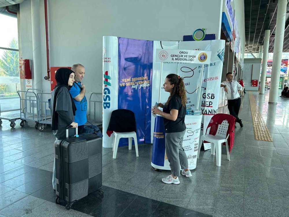 Ordu’da Üniversite Öğrencilerine Sıcak Karşılama