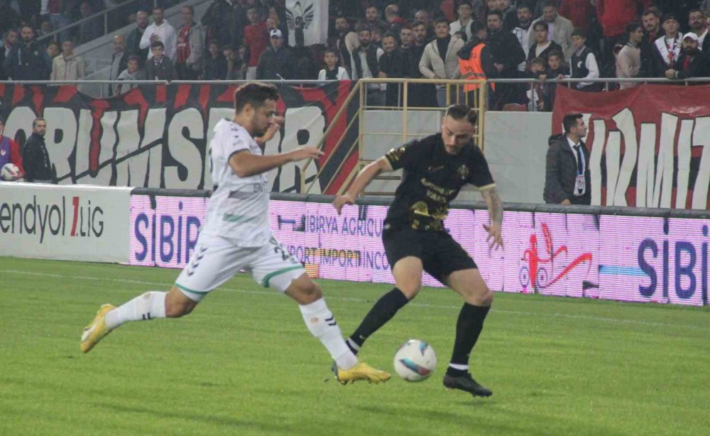 Trendyol 1. Lig: Çorum Fk: 0 - Kocaelispor: 2
