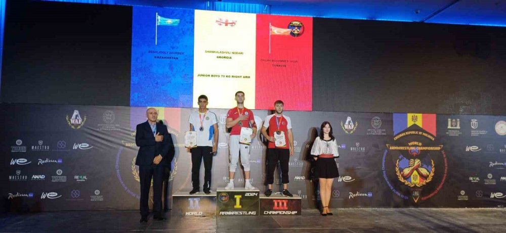 Sporu bırakıyordu dünya 3.sü oldu