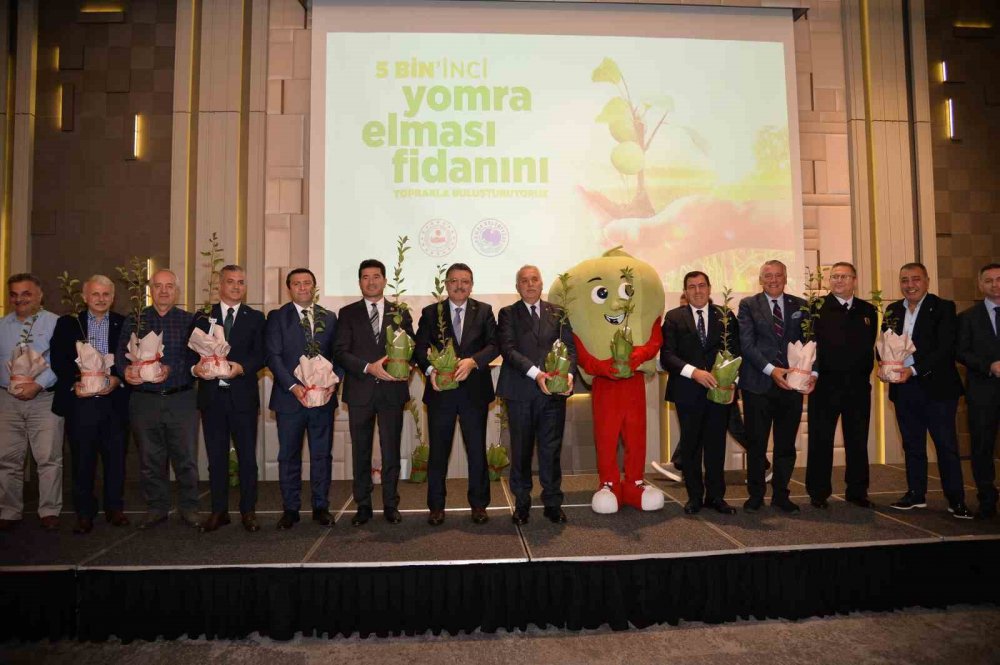 Yomra Elmasına Sahip Çıkıyor , Beş Bin Yer Elması Dikiliyor