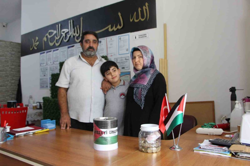 İlkokul Öğrencisi Muhammet Yusuf’tan Gazze İçin Duygulandıran Bağış