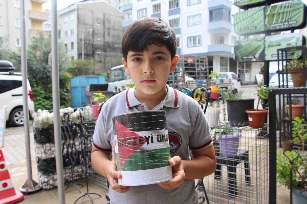 İlkokul Öğrencisi Muhammet Yusuf’tan Gazze İçin Duygulandıran Bağış