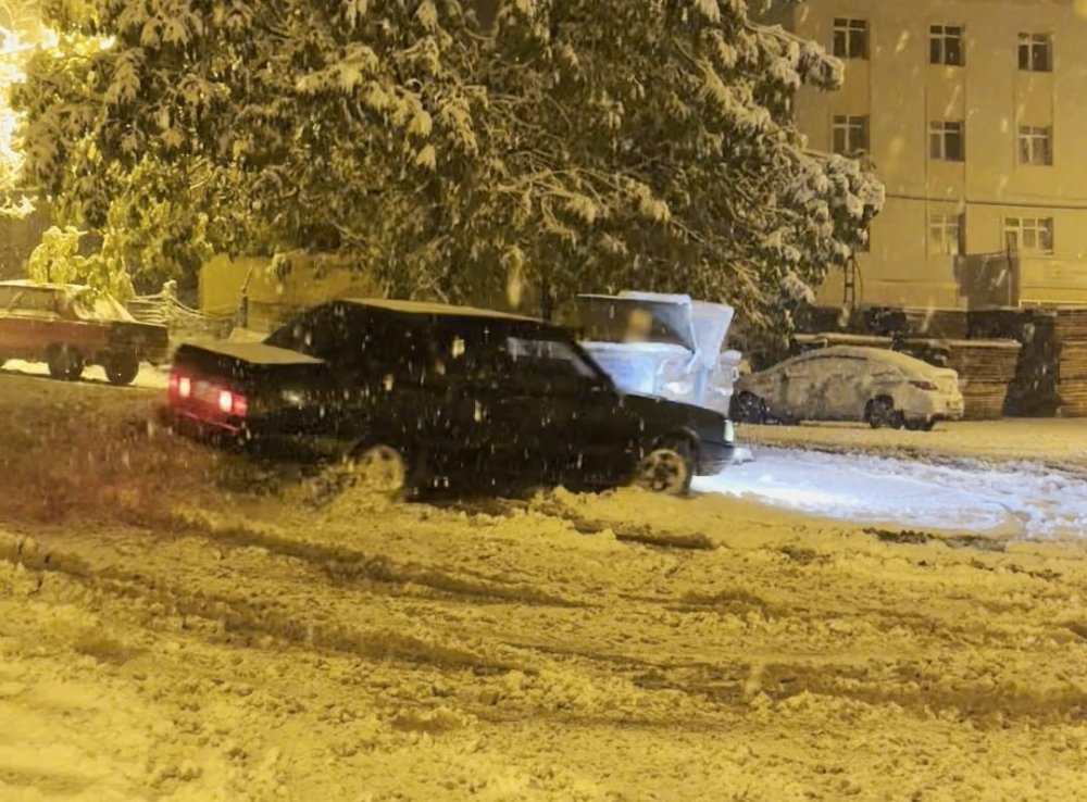Ordu'da Karda Drift Eğlencesi Pahalıya Patladı, 32 Bin 233 Lira Ceza Yedi