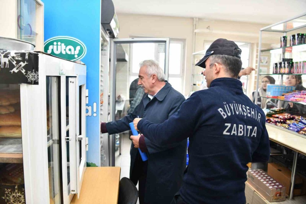 Trabzon'da okul kantinlerine denetleme