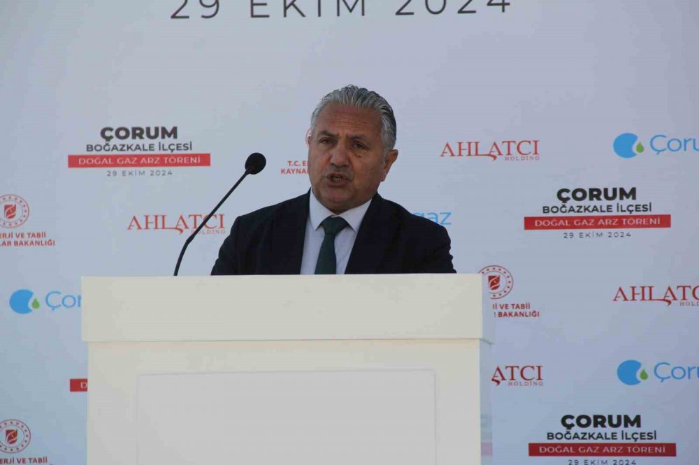 Çorum’un Tüm İlçeleri Doğal Gazla Buluştu