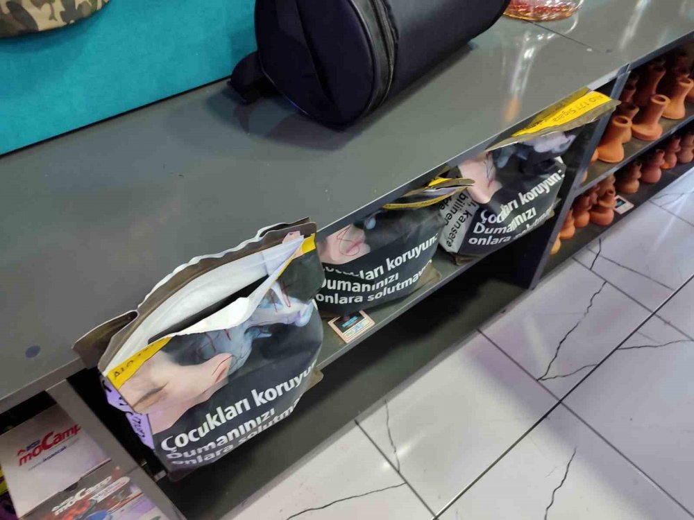 Jandarmadan Kaçak Sigara İmalathanesine Baskın