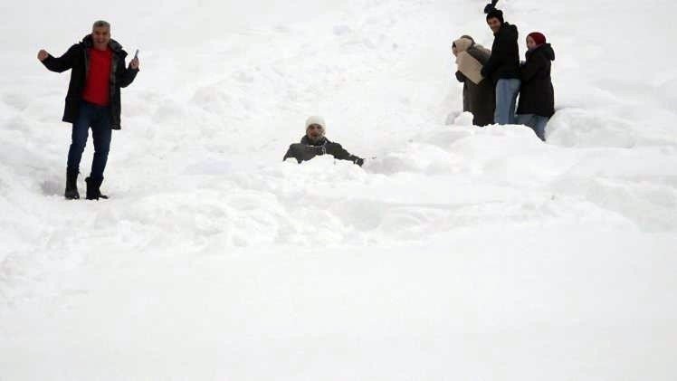 Ayder Yaylası’ndan Kar Manzaraları Mest etti