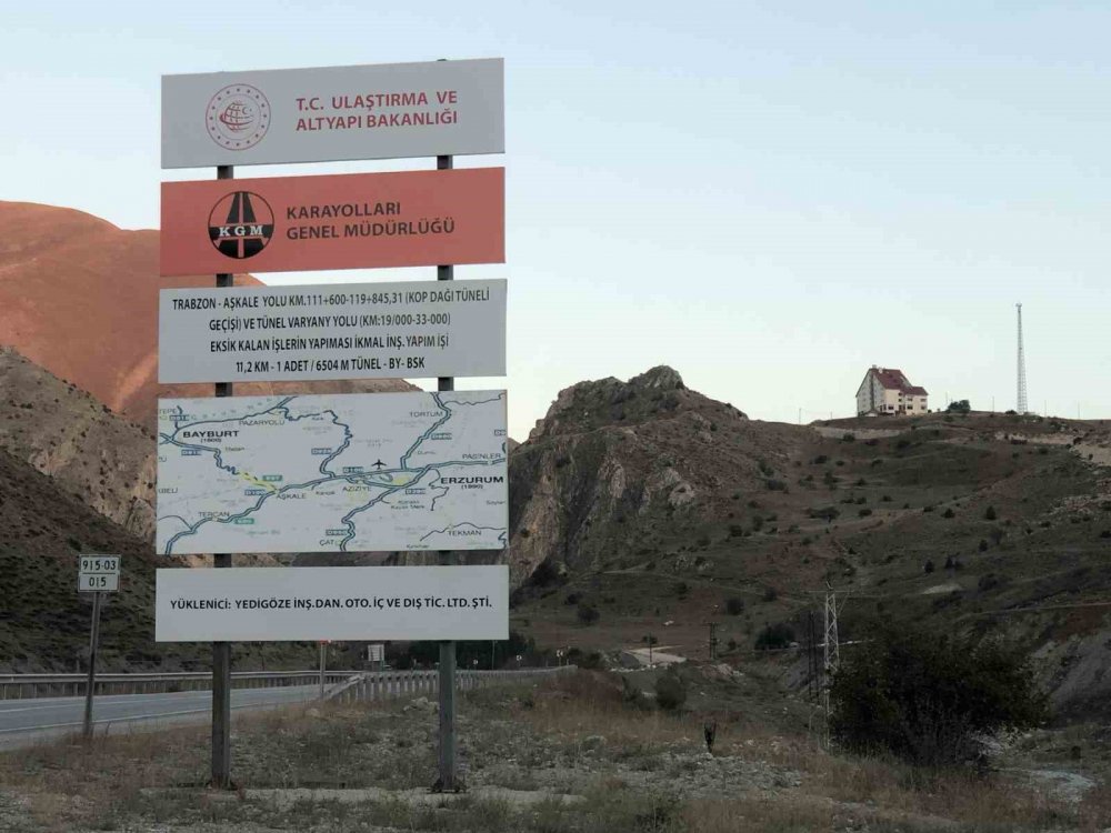 Yapım İşi Bayburt Group Tarafından Sürdürülen Ve 5 Bakan Gören Kop Dağı Tüneli Yılan Hikâyesine Döndü