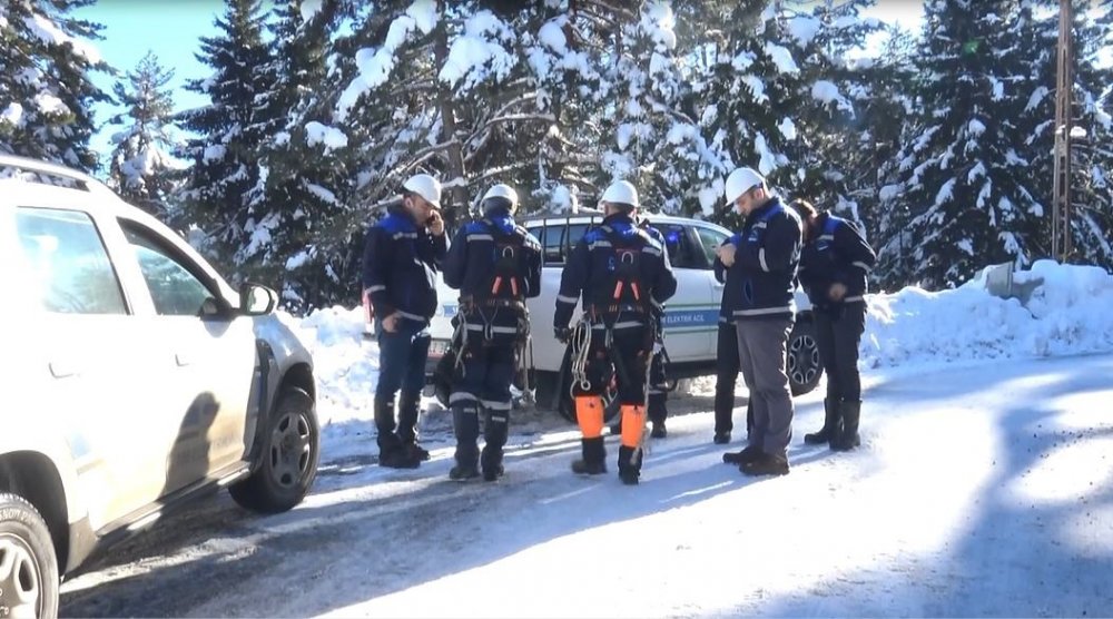 Artvin’de Elektrik Arıza Ekipleri Zorlu Kış Şartlarına Meydan Okuyor