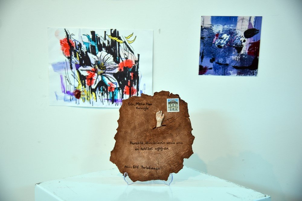 İklim Krizine ’posta Sanatı’ İle Dikkat Çektiler