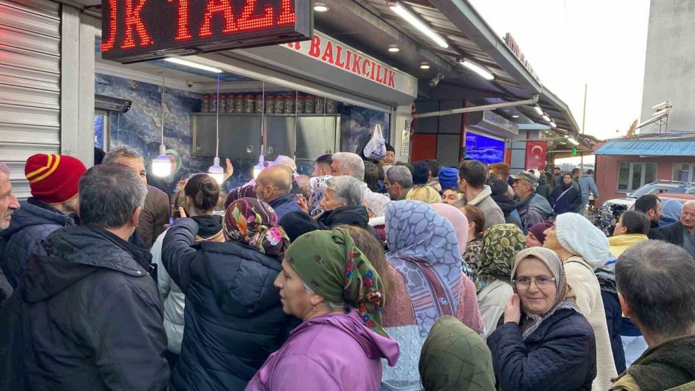 Artvin Hopa’da 30 Liralık Hamsiye Yoğun İlgi