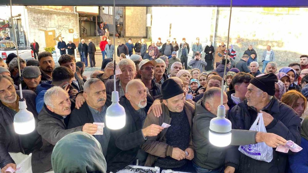 Artvin Hopa’da 30 Liralık Hamsiye Yoğun İlgi