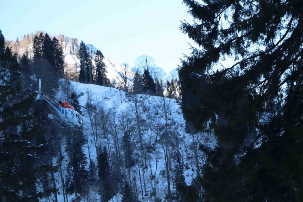 Rize'de Kaçkarlar’da Heliski Heyecanı Başladı