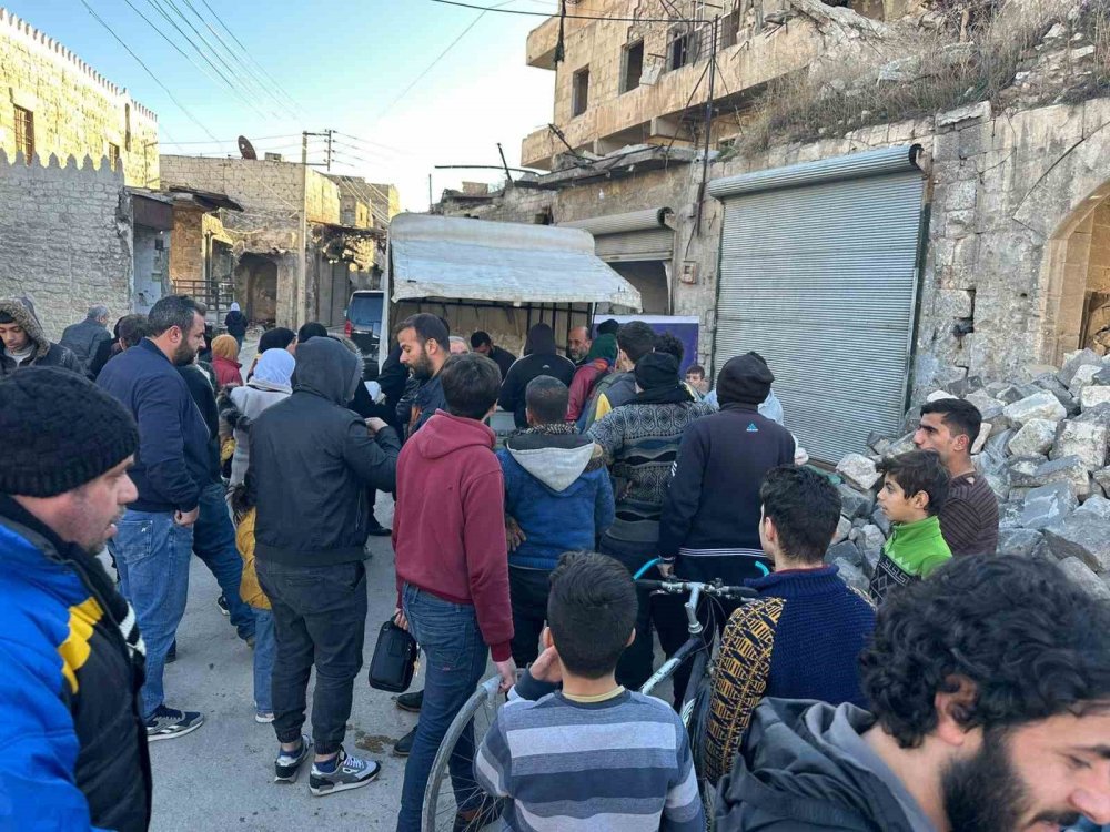 Samsun’dan Halep’e Yardım Eli