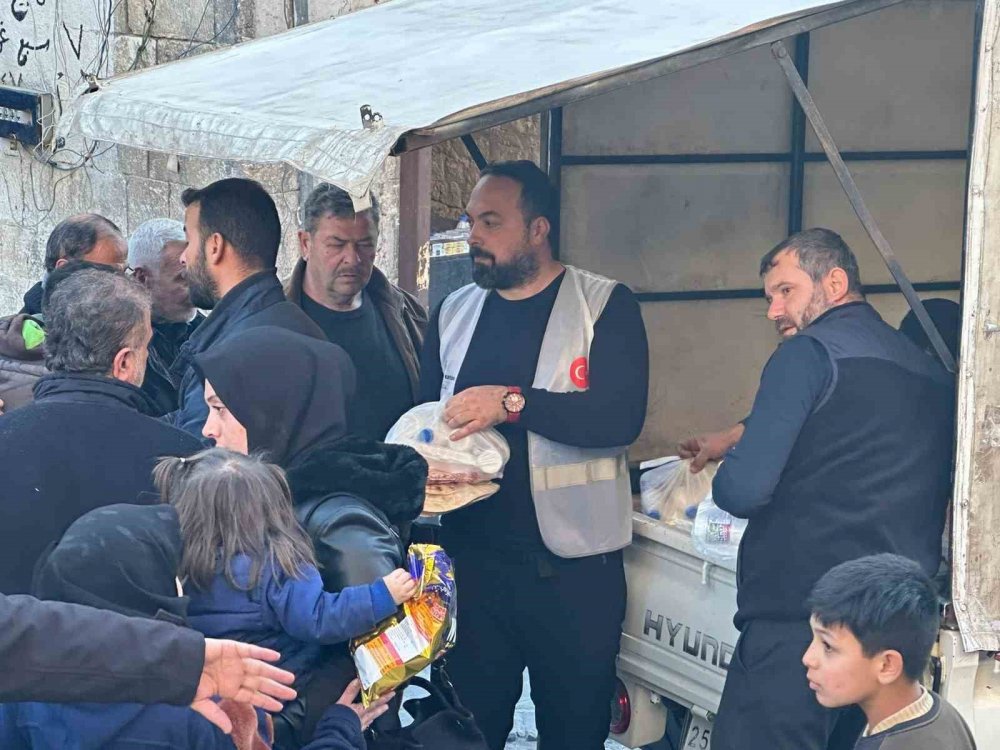 Samsun’dan Halep’e Yardım Eli