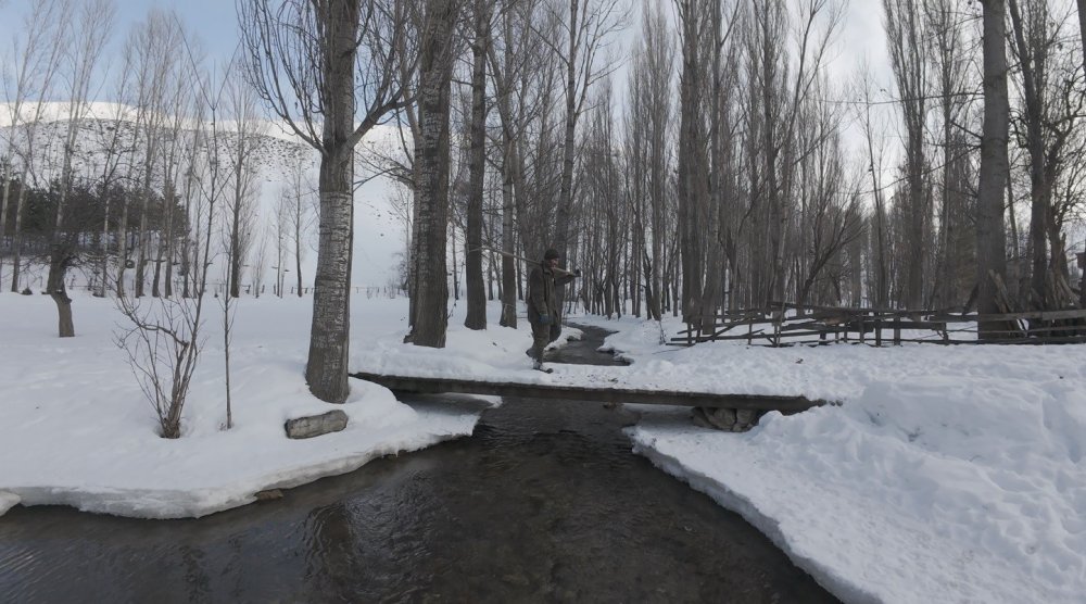 Bayburt Kuru Soğuk Ve Ayaza Teslim Oldu Kent Buz Tuttu