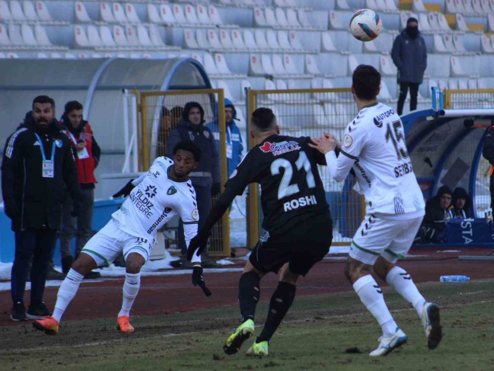 Trendyol 1. Lig: Erzurumspor Fk: 1 - Kocaelispor: 1