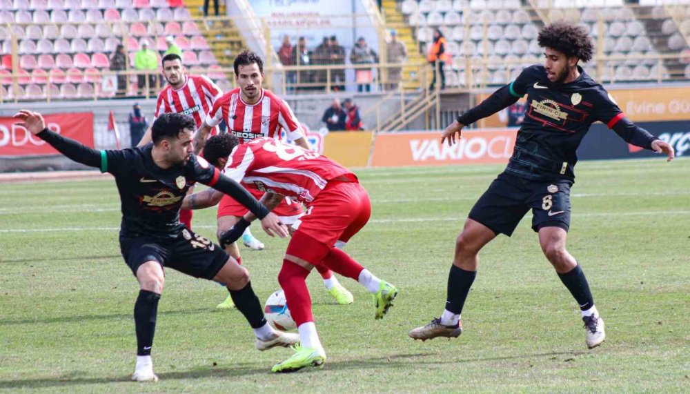 Trendyol 1. Lig: Boluspor: 0 - Amed Sportif Faaliyetler: 0