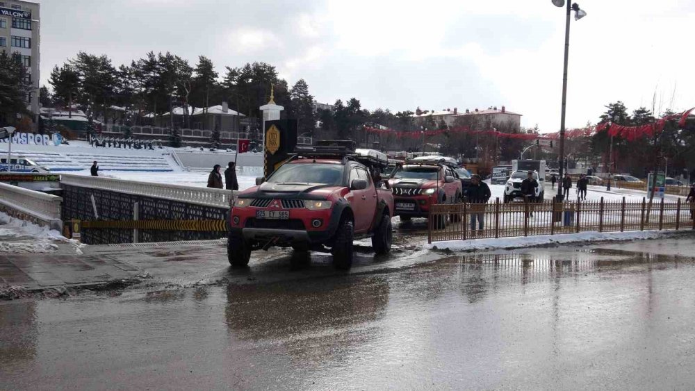 Off-road Heyecanını Karla Buluşturdular