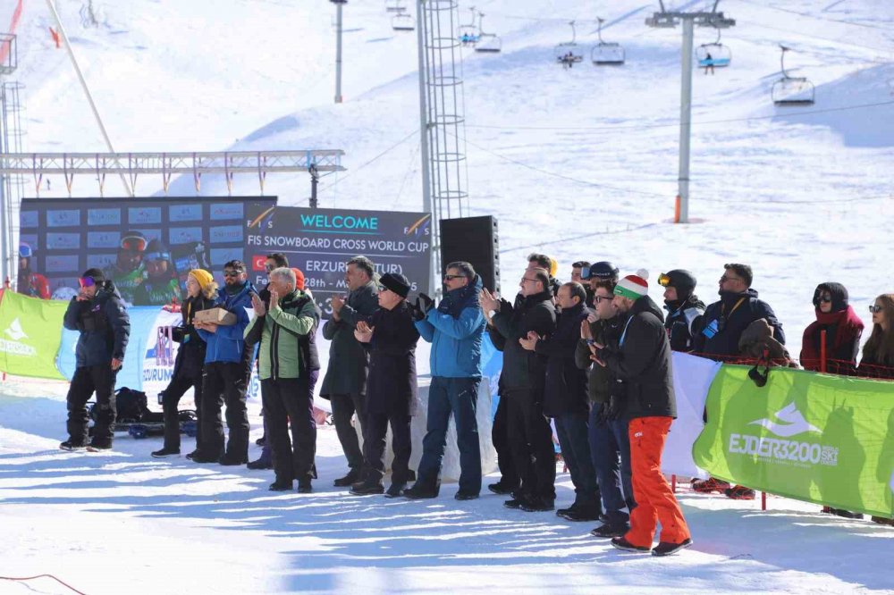 Fıs Dünya Snowboard Kupası Erzurum’da Tamamlandı