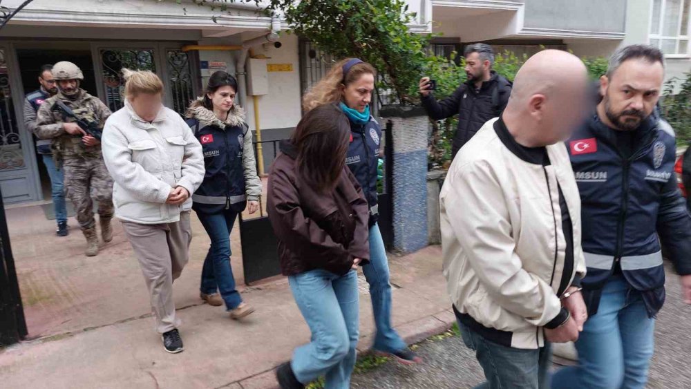 Samsun Merkezli ’change’ Araç Operasyonu: 45 Gözaltı