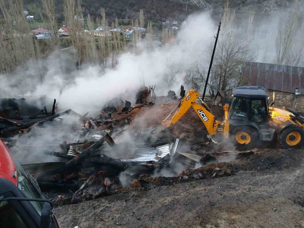 Giresun'da Alucra’da Yangın: 1 Ölü