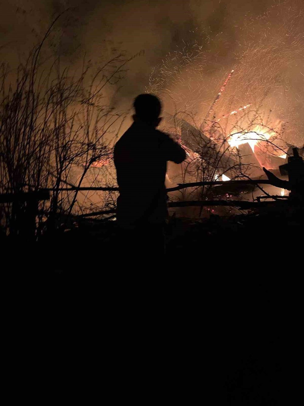 Giresun'da Alucra’da Yangın: 1 Ölü