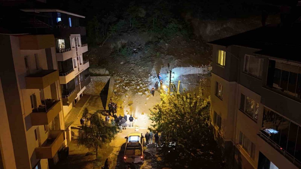 Ardanuç’ta Heyelan Korkuttu