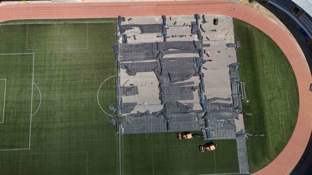 Alaettin Kurt Stadyumu’nda Doğal Çim Dönemi Başlıyor