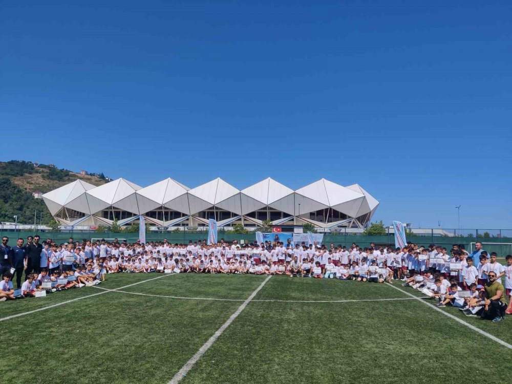 Trabzonspor’un Genç Yetenekleri Kampı Tamamladı