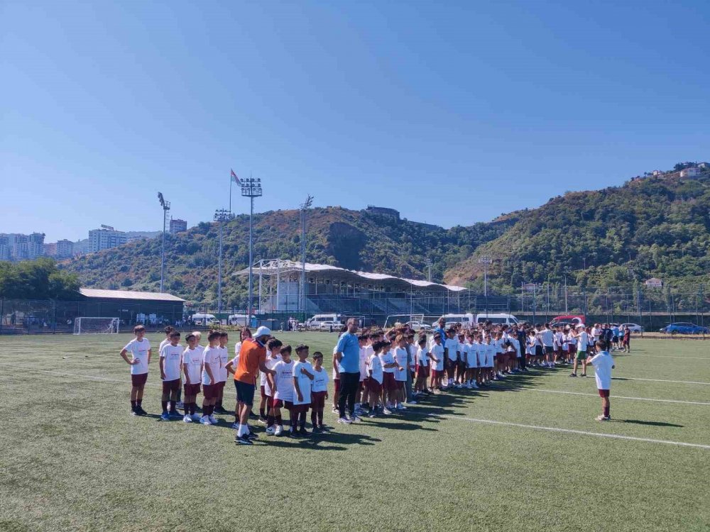 Trabzonspor’un Genç Yetenekleri Kampı Tamamladı