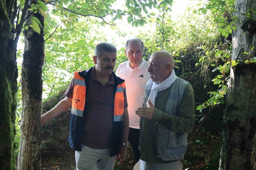 Artvin Valisi Ergün, Ciha Kalesi’ndeki Kazı Çalışmalarını İnceledi