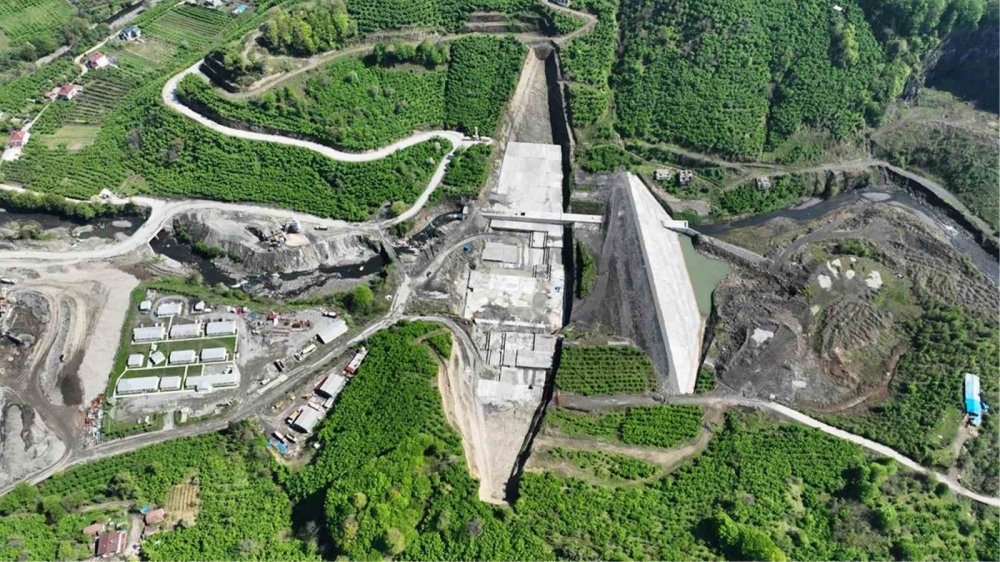 1,2 Milyar Tl’lik Salıpazarı Barajı’nın Yarısı Tamamlandı