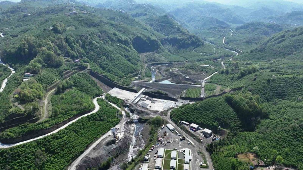 1,2 Milyar Tl’lik Salıpazarı Barajı’nın Yarısı Tamamlandı