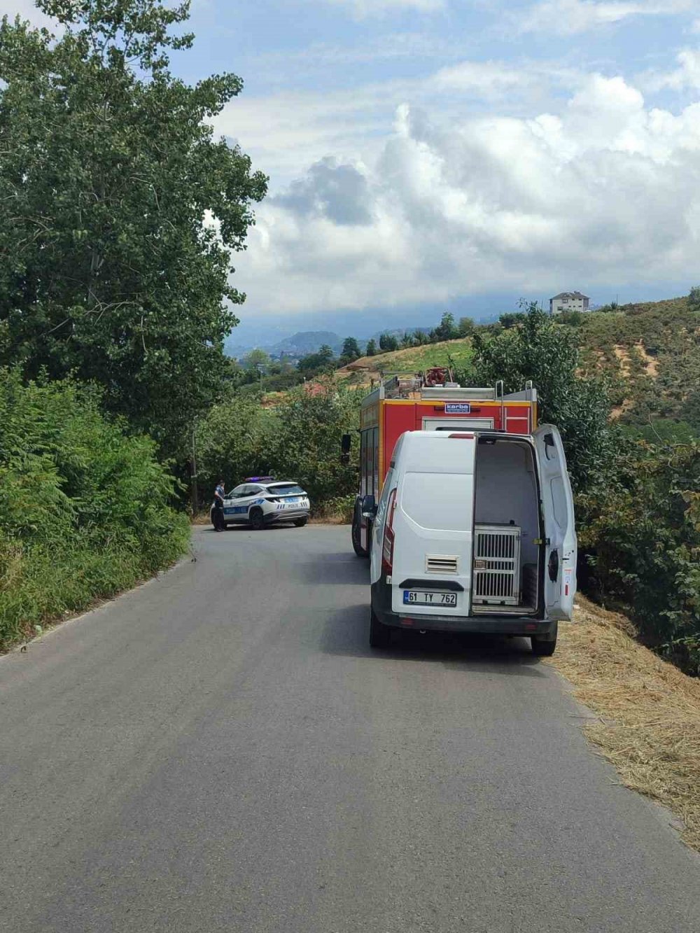 Trabzon’da Kaybolan Kişiyi Arama Çalışmaları Sürüyor