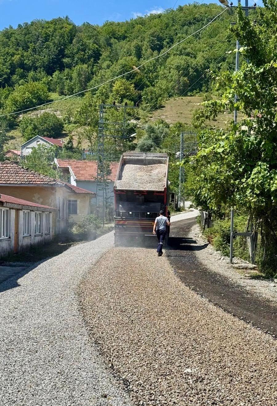 Sinop’ta 115 Kilometrelik Köy Yolu Asfaltlandı