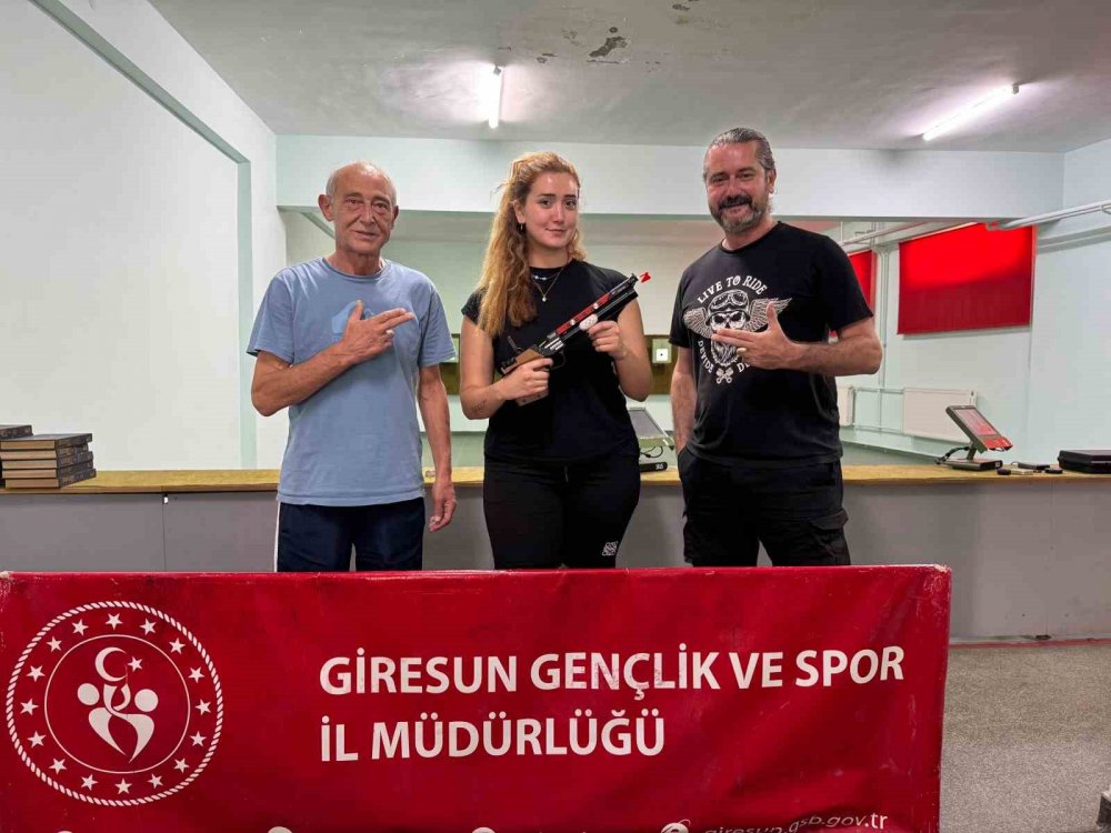 Giresunlu Milli Atıcı Şimal Yılmaz, Yusuf Dikeç’in İzinden Gidiyor