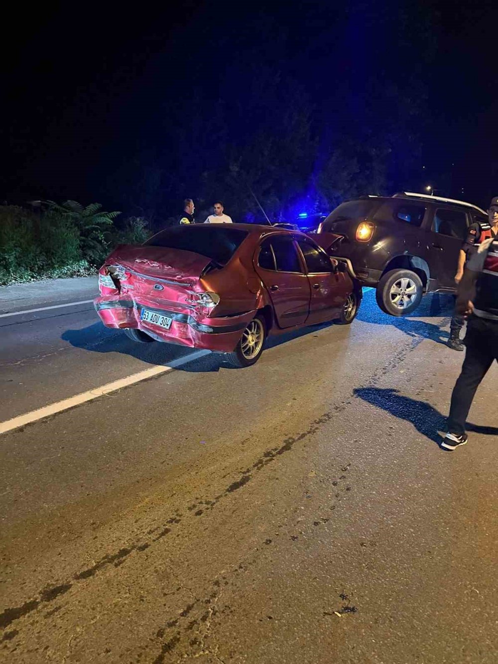 Rize’de Zincirleme Kaza: 5 Yaralı