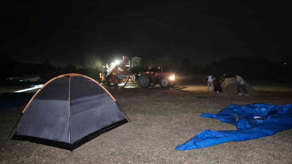 Tarlada Fındık Nöbeti