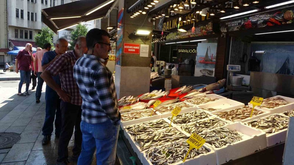 Hamsiyi Tezgahta Erken Gören Balıkçı Sevinsin Mi Üzülsün Mü Bilemedi