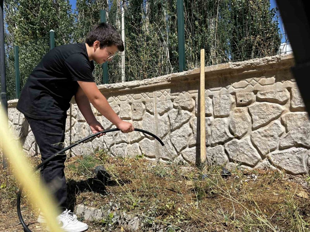 Bayburt’ta Öğrenciler Fidanları Toprakla Buluşturup ‘yeşil Vatan’ İçin Geleceğe Nefes Oldular
