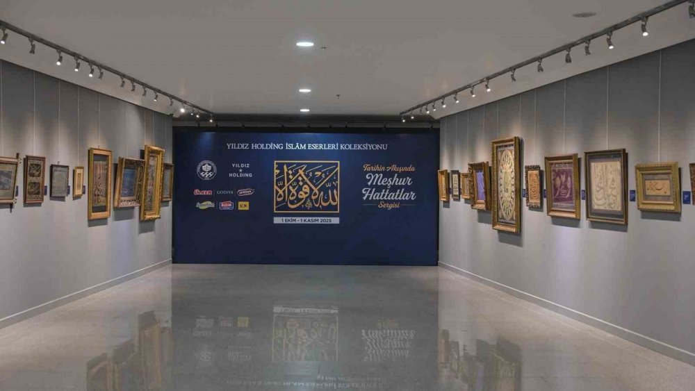 ’tarihin Akışında Meşhur Hattatlar Sergisi’ Trabzon’da Ziyarete Açıldı
