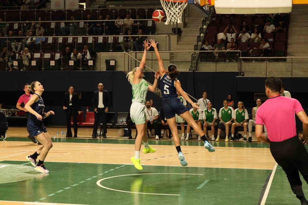 Kadınlar Basketbol Süper Ligi: Kocaeli Kadın Basketbol: 79 - Nesibe Aydın: 85