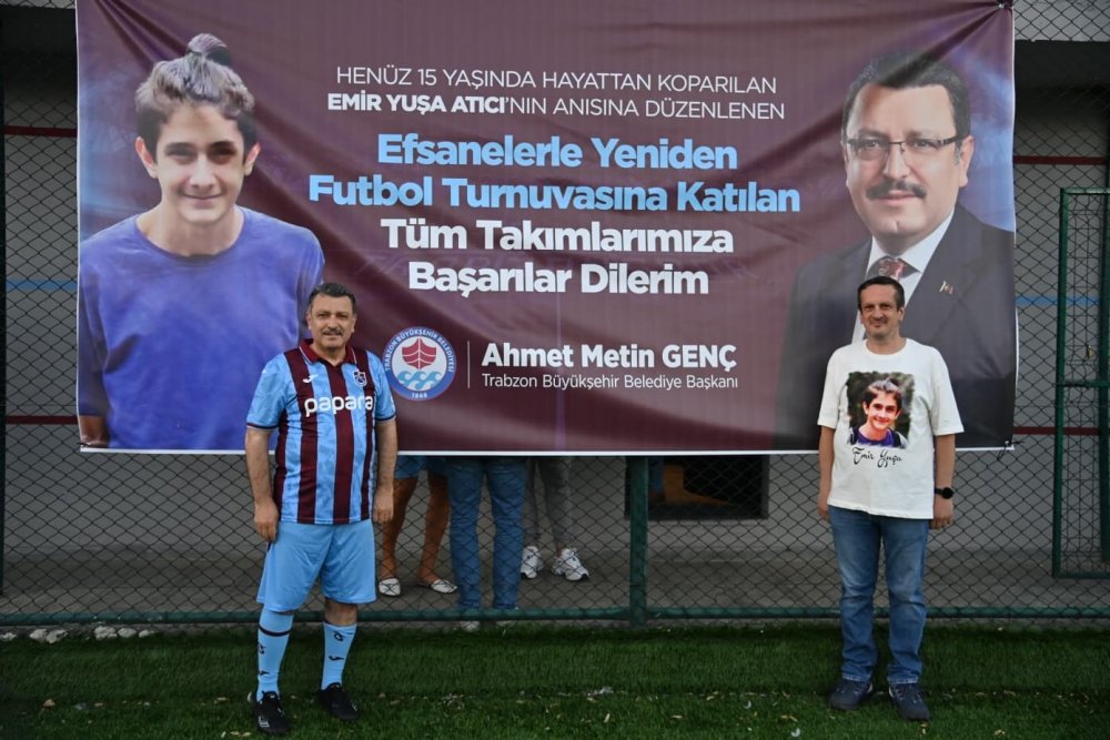 Trabzon’da Futbolun Kalbi Emir Yuşa İçin Attı