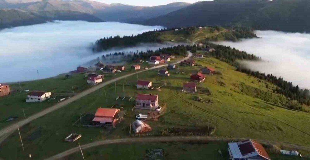 Büyük Harman Yaylası’ndan Sis Denizi Manzaraları