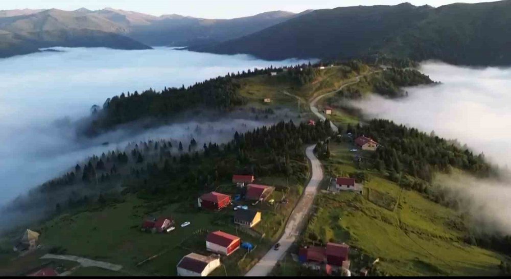 Büyük Harman Yaylası’ndan Sis Denizi Manzaraları