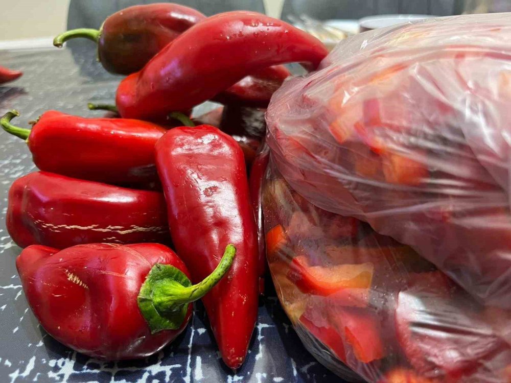 Bayburt’ta Kadınların Kış Hazırlıkları Sürüyor