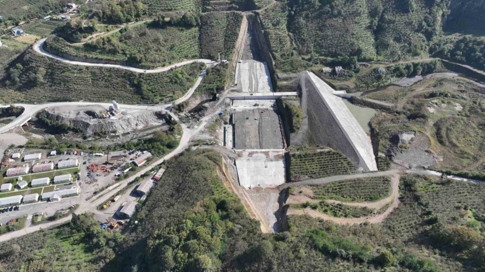 Salıpazarı Barajı’nın Yüzde 61’i Tamam