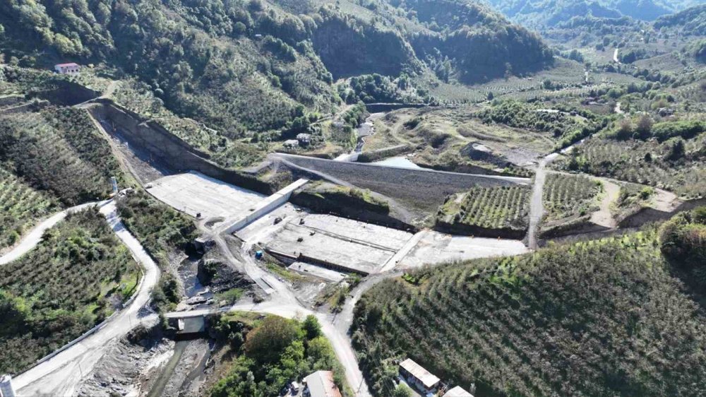 Salıpazarı Barajı’nın Yüzde 61’i Tamam