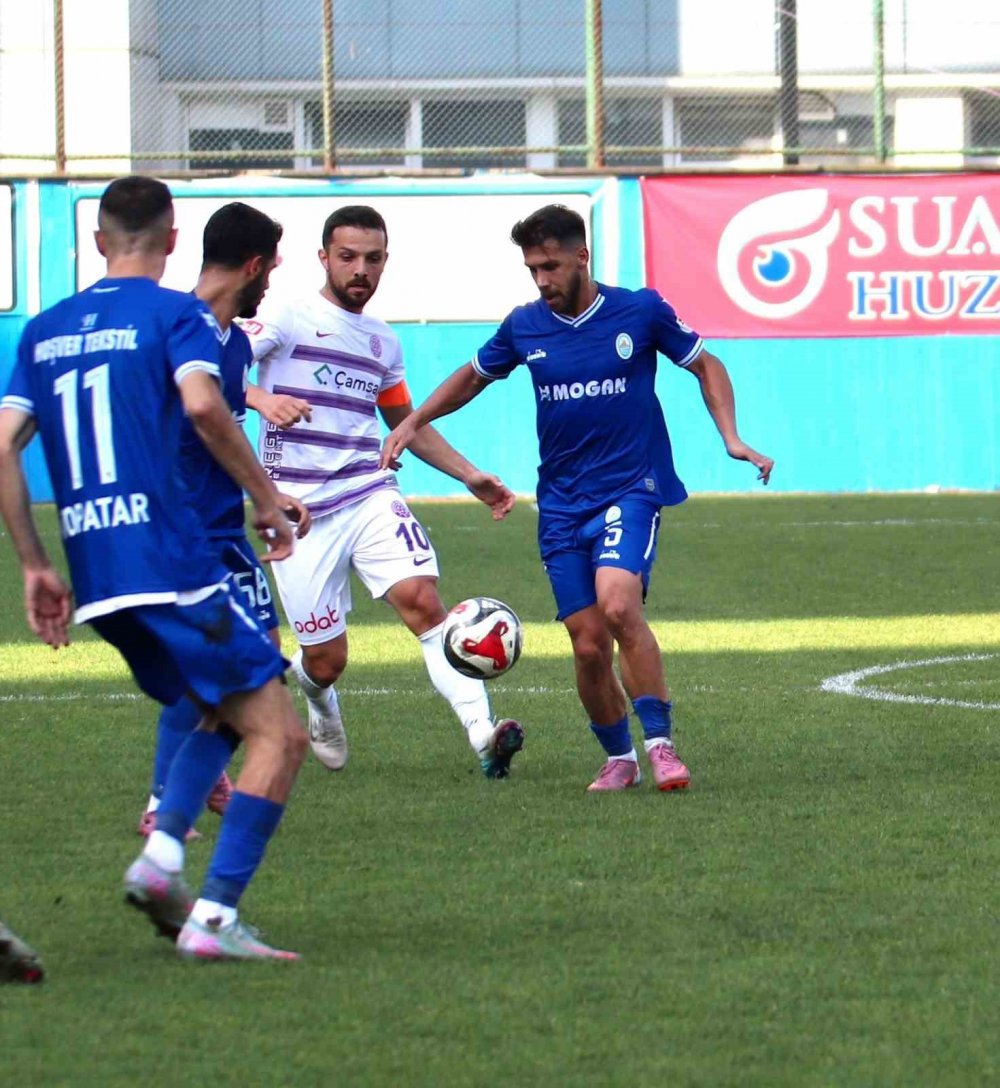 Pazarspor evinde orduspor'a farklı mağlup oldu